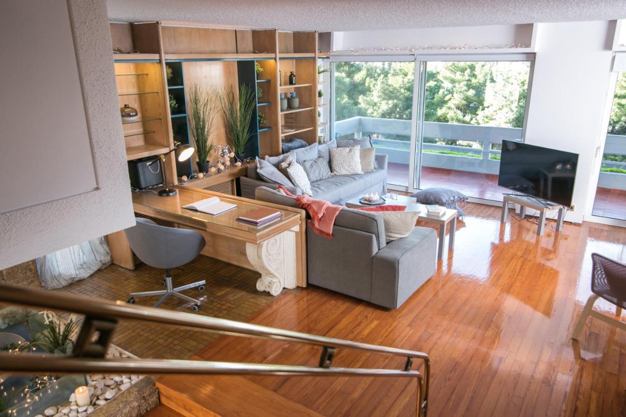 One-Of-A-Kind Athens Riviera Apartment Екстер'єр фото